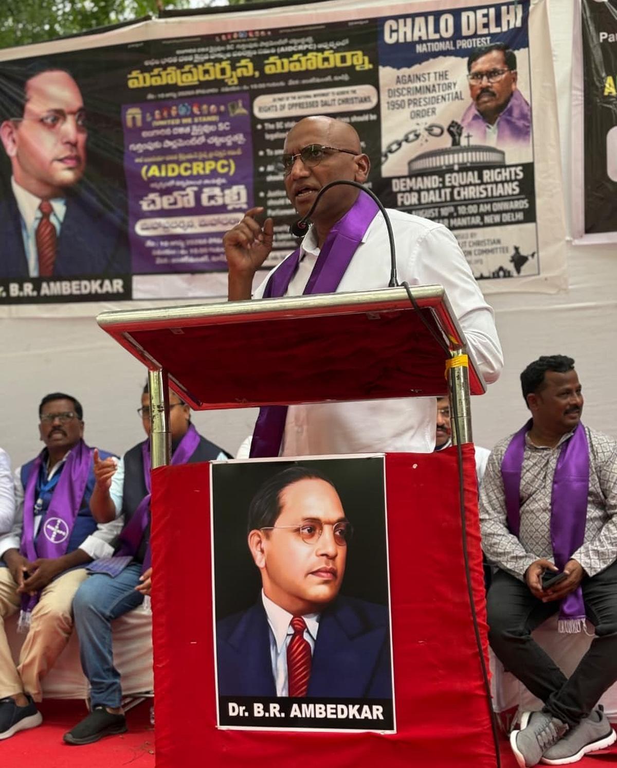 BRS demands revocation of order against SC status to Dalit Christians